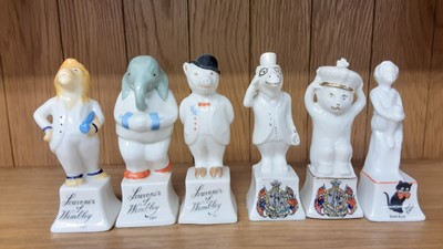 Lot 172 - Selection of Crested China models including Horses, Cats, Camel etc, various manufacturers to include Tuscan, Carlton and Arcadian