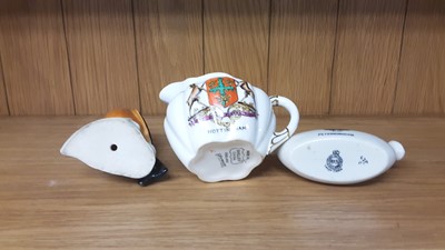 Lot 172 - Selection of Crested China models including Horses, Cats, Camel etc, various manufacturers to include Tuscan, Carlton and Arcadian