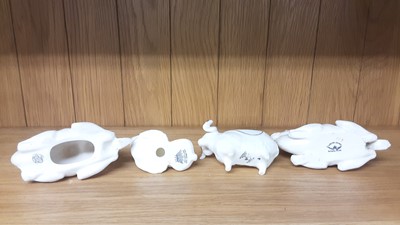 Lot 172 - Selection of Crested China models including Horses, Cats, Camel etc, various manufacturers to include Tuscan, Carlton and Arcadian