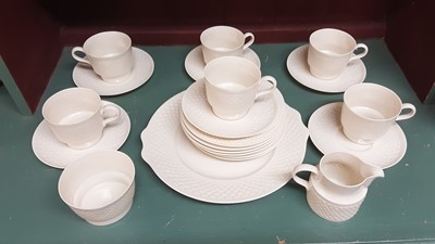 Lot 181 - Belleek teaset - 21 pieces