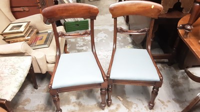 Lot 987 - Three Victorian dining chairs