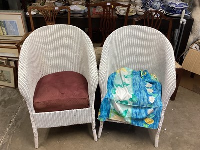 Lot 1100 - Four loom chairs