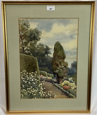 Lot 68 - Ina Clogstoun (late 19th / early 20th century) - three Italian garden scenes
