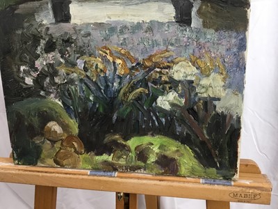 Lot 1252 - *Lucy Harwood - oil on canvas - Landscape