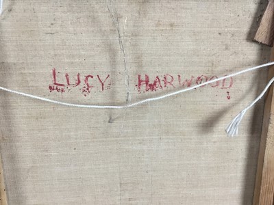 Lot 1252 - *Lucy Harwood - oil on canvas - Landscape