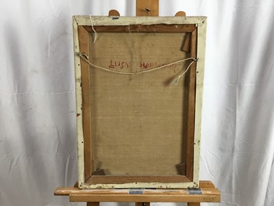 Lot 1252 - *Lucy Harwood - oil on canvas - Landscape