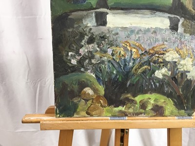 Lot 1252 - *Lucy Harwood - oil on canvas - Landscape