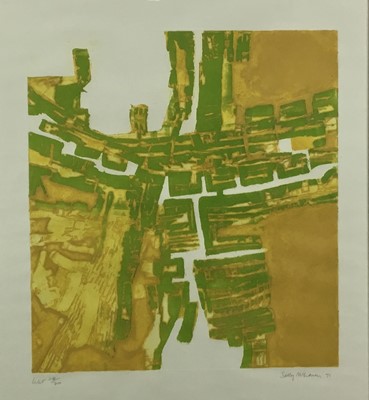 Lot 171 - Sally Mclaren (b. 1936) print, Inlet