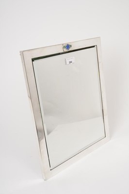 Lot 284 - 1930s Tiffany silver dressing table mirror