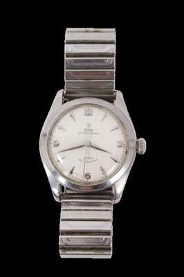 Lot 211 - 1950s Tudor Oyster-Prince stainless steel wristwatch