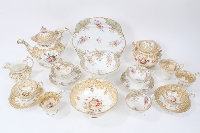 Lot 89 - Two Victorian tea sets
