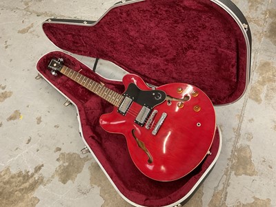 Lot 2393 - Epitone Dot Ch guitar
