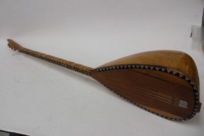 Lot 2374 - Turkish Saz with instructions
