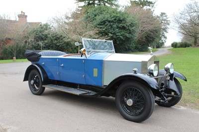 Lot 2052 - 1929 Rolls-Royce 20/25 open tourer, coachwork by Barker ( see text) 
Registration JSU 199 
Chassis No. GXO87 ..
