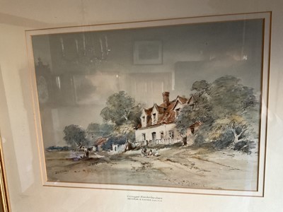 Lot 81 - *Arthur Edward Davies (1893-1989) three watercolours, Broadland landscapes