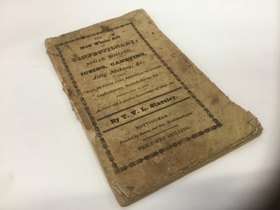 Lot 1712 - T. V. L. Staveley - The New Whole Art of Confectionary, published 1826