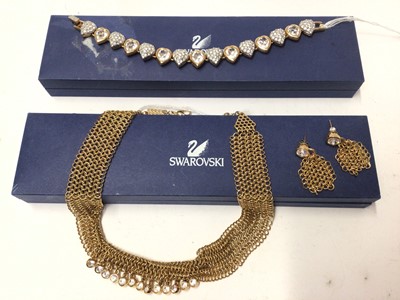 Lot 212 - Two Swarovski Crystal bracelets in boxes