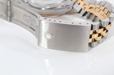 Lot 560 - Gentlemen’s Rolex Oyster Perpetual DateJust gold and steel wristwatch