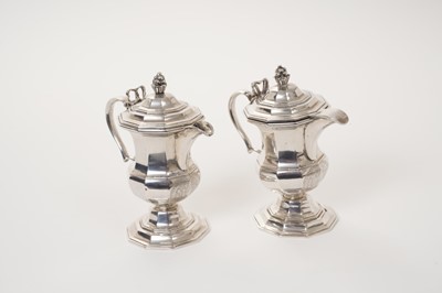 Lot 270 - Pair of silver cruets, circa 1700
