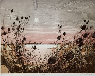 Lot 1195 - *Charles Bartlett (1921-2014) etching - 'Teasels', signed and numbered 34/60, 43cm x 33cm