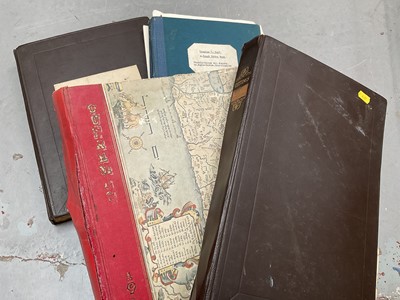 Lot 1517 - Group of albums relating to writer Douglas V Duff, his own reference materials and cuttings