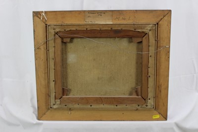 Lot 1186 - *Joyce Pallot oil on canvas - Kitchen Interior, signed and dated 1934, framed