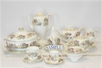 Lot 2101 - Extensive Wedgwood Lichfield pattern tea,...
