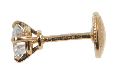 Lot 460 - Cartier diamond ear studs