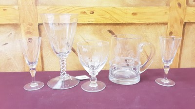 Lot 1292 - Five Whitefriars and other Elizabeth II 1953 Coronation commemorative glasses
