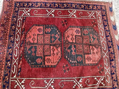Lot 1440 - Afghan Belouche prayer rug