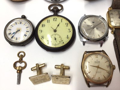 Lot 261 - Collection of pocket and wristwatches
