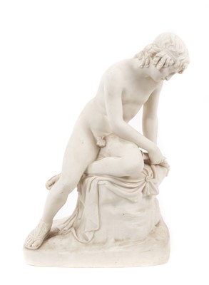 Lot 195 - Victorian Copeland & Garrett Parian ware figure