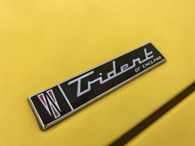 Lot 7 - 1971 Trident Venturer 3.0 V6 Coupe, manual, Reg. No. YRP 333J, finished in yellow