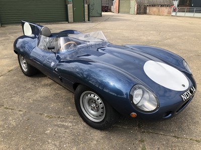 Lot 8 - Realm / RAM D - Type Jaguar replica, 4.2 XK engine, Reg. No. NDX 14, in the colours of the famous Ecurie Ecosse racing team