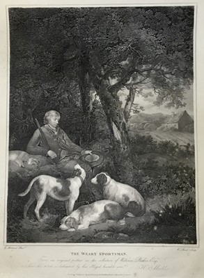 Lot 988 - Three 19th century prints after Morland and others