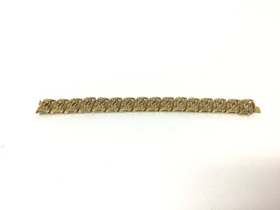 Lot 76 - 9ct gold bracelet