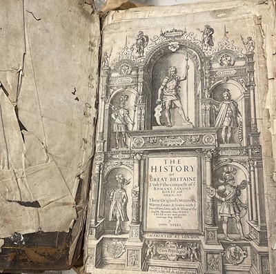 Lot 1736 - John Speed - History of Great Britain, published London 1611