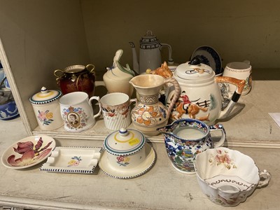 Lot 251 - Lot Poole, Carlton ware and decorated china