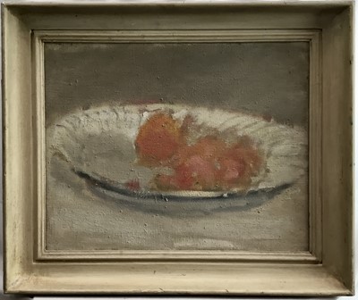 Lot 9 - Charles Carey pair of oils on canvas, still life studies, circa 1957-1958, 51cm x 43cm and 52cm x 40cm both framed (2)