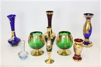 Lot 2102 - Selection of Murano The Fuochi coloured glass...