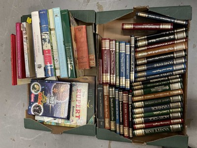 Lot 99 - Two boxes of assorted books