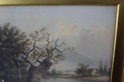 Lot 1111 - Thomas Smythe oil on canvas figures beside a river
