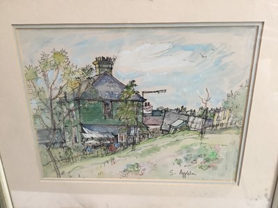 Lot 305 - Three watercolours by Sheila Appleton, Anthony Osler and Dennis Grater