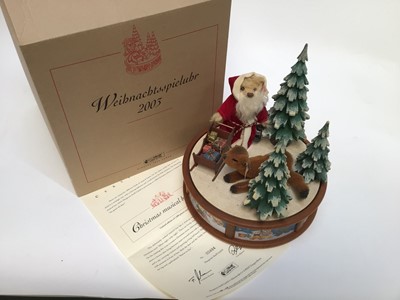 Lot 1886 - Steiff 2003 Christmas Musical Box boxed with certificate, 037795.
