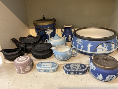 Lot 256 - Wedgwood jasperware and similar