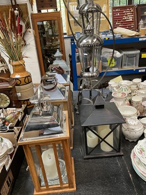Lot 146 - Group of modern garden lanterns