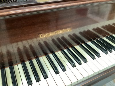 Lot 1462 - Grotrian Steinweg baby grand piano, circa 1935, serial number 62990