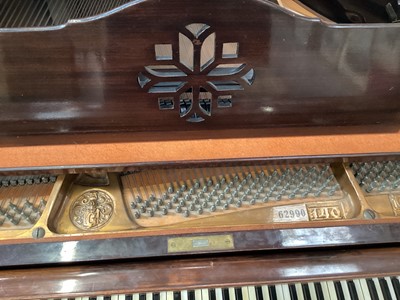 Lot 1462 - Grotrian Steinweg baby grand piano, circa 1935, serial number 62990