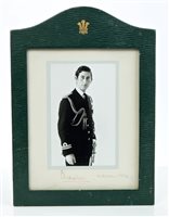 Lot 20 - HRH The Prince of Wales - signed 1970s...