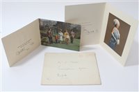 Lot 29 - HM Queen Elizabeth II and HRH The Duke of...